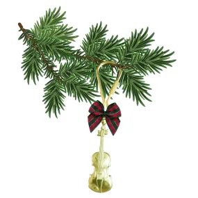 Violin Christmas Ornament