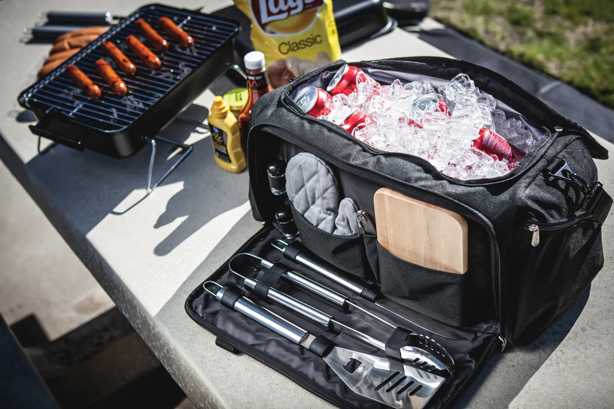 Virginia Cavaliers - BBQ Kit Grill Set & Cooler