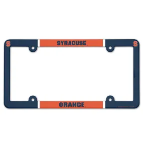 Wincraft Plastic Syracuse Orange License Plate Frame