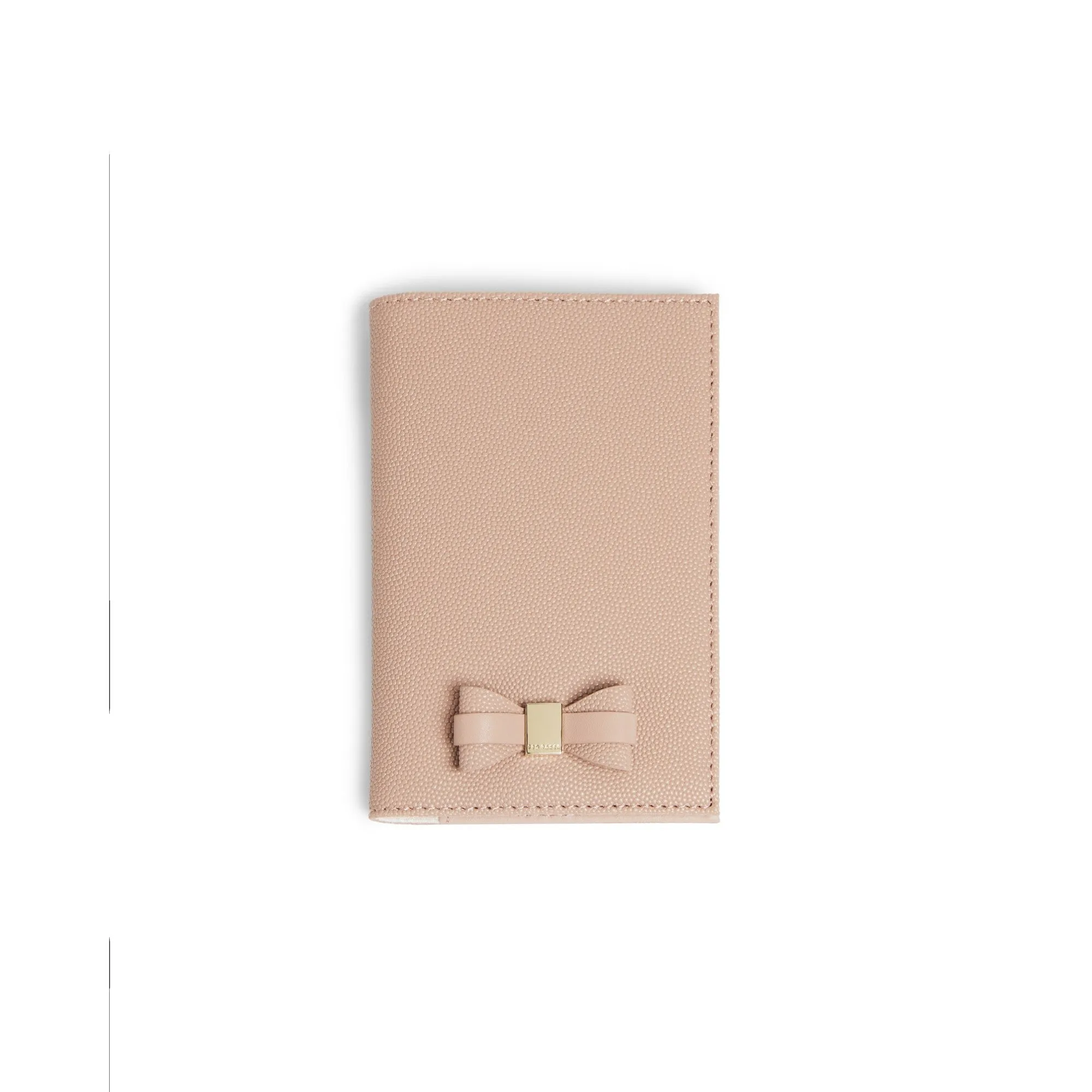 Women Artaa-Bow Detail Passport Holder - Dusky Pink