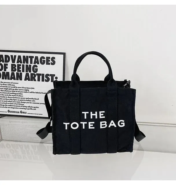 Women Tote Bag Casual Canvas Large Capacity Women Handbags S4998614