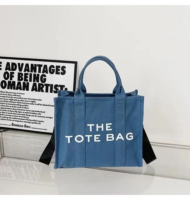 Women Tote Bag Casual Canvas Large Capacity Women Handbags S4998614