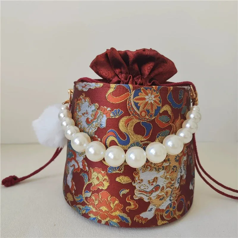 Xiao Shizi 小狮子 Little Lion Fortune Bucket Purse