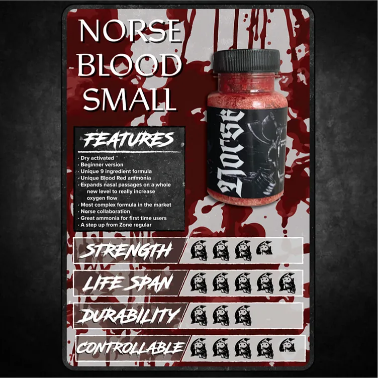 Z☠️NE Norse Blood – Beginner, Dry Athletic Salts