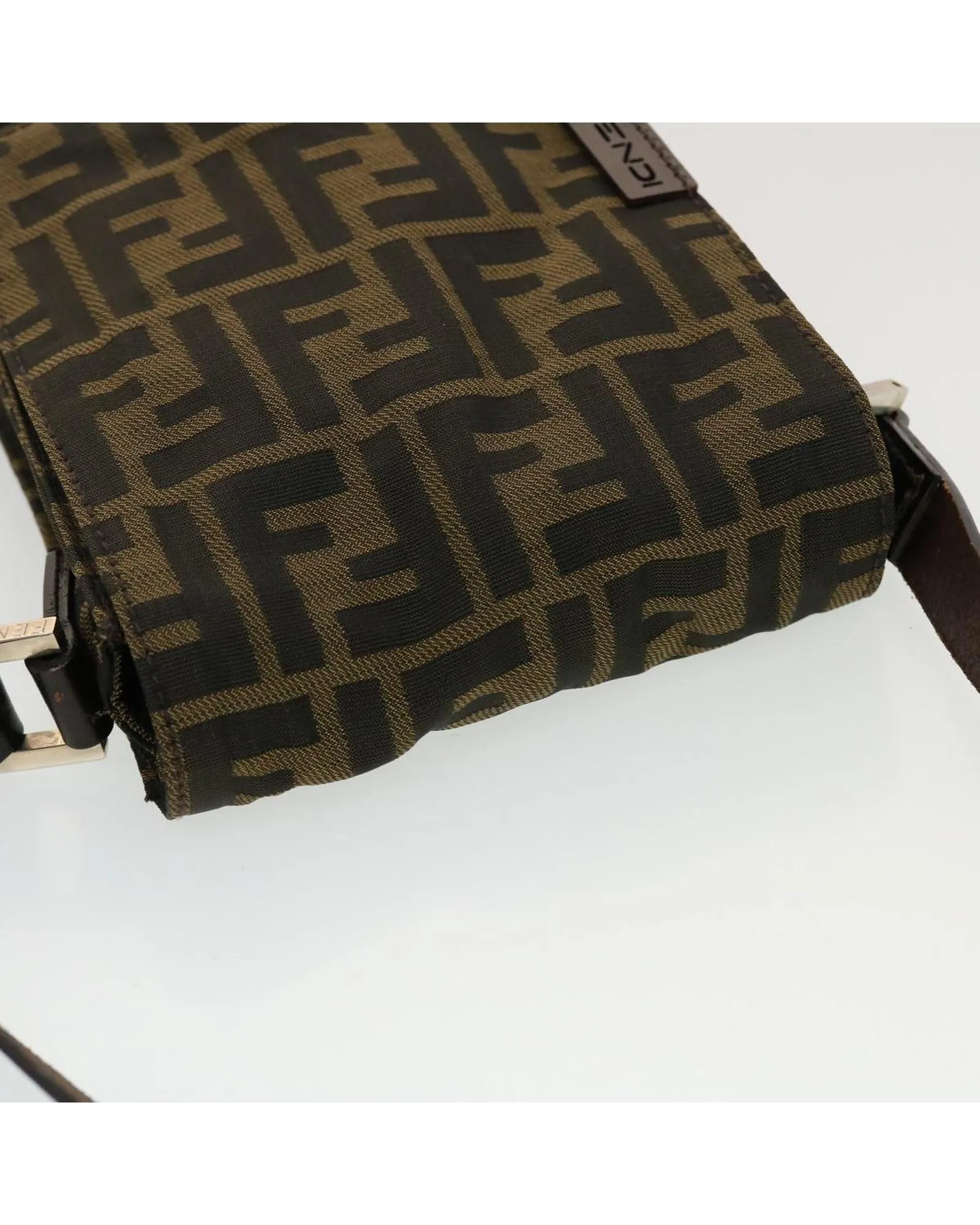 Zucca Canvas Shoulder Bag with Dust Bag - Italy
