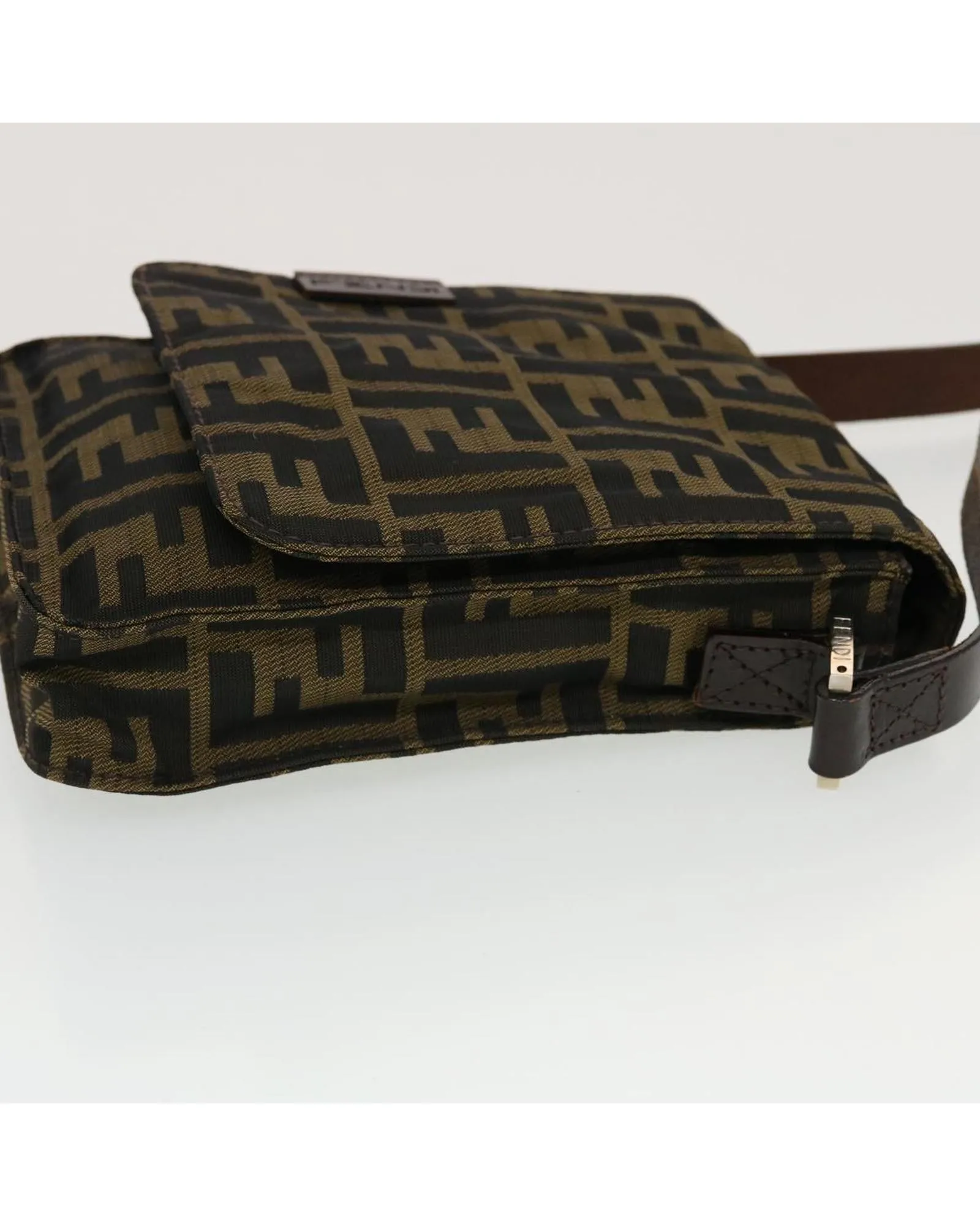 Zucca Canvas Shoulder Bag with Dust Bag - Italy