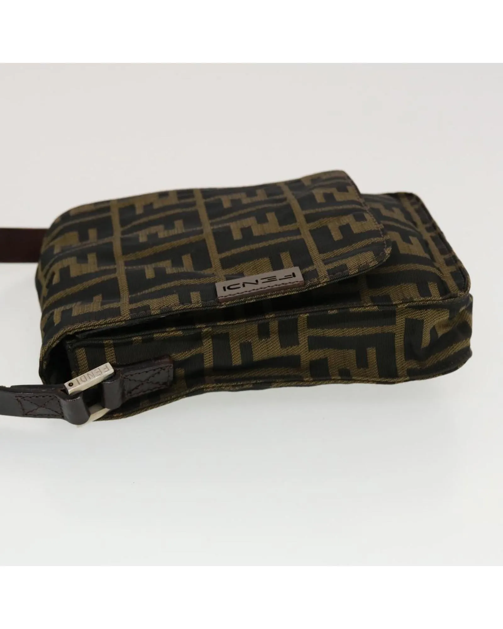 Zucca Canvas Shoulder Bag with Dust Bag - Italy